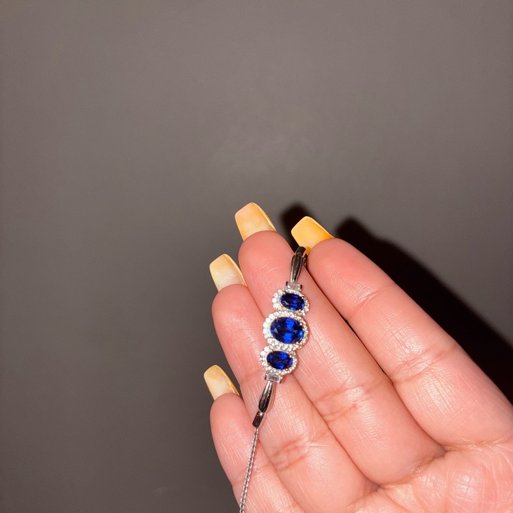 Kay Jewelers Blue and Silver Bracelet